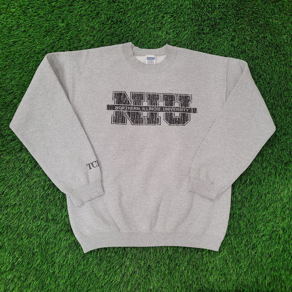 Vintage Northern Illinois University Sweatshirt M 22x25 Baggy
